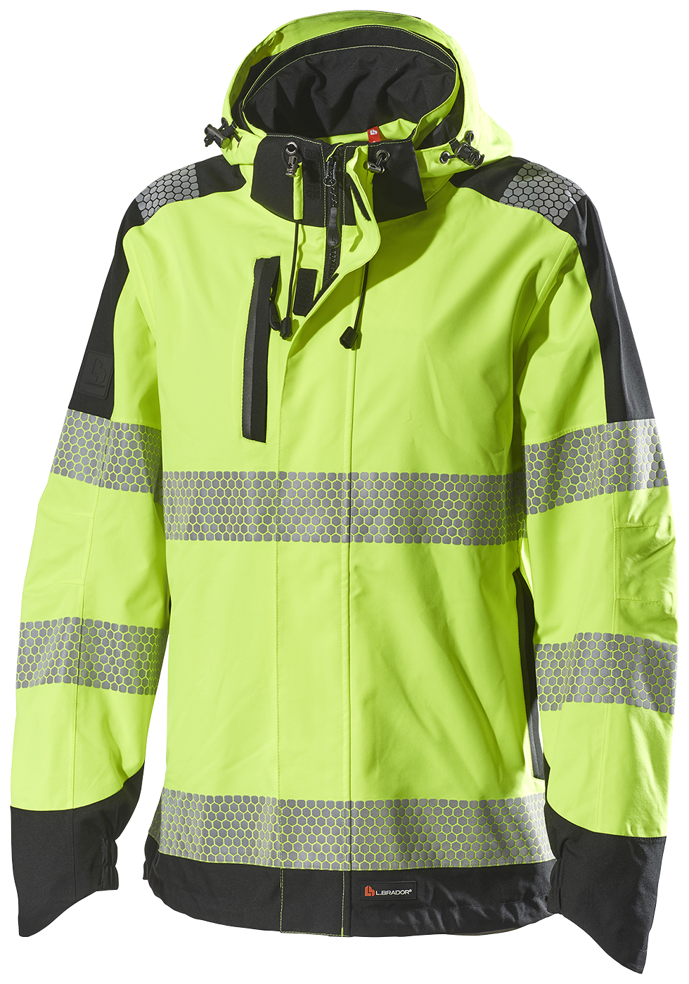 L.Brador 2221P vihma-ja tuulekindel naiste jope Hi-vis kolXS