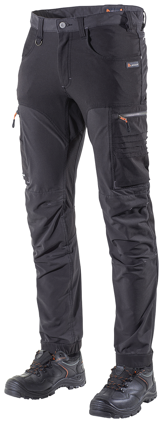 L.Brador 1030P Momentum 4-way strets püksid must 46