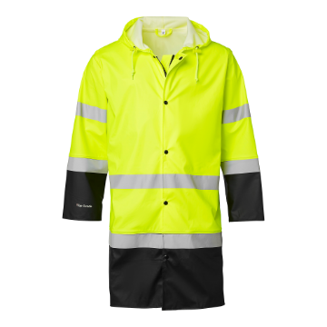 Top Swede 181 vihmamantel, Hi-Vis kollane/must M