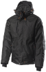 L.Brador 2120P talvejope kapuutsiga must 5XL
