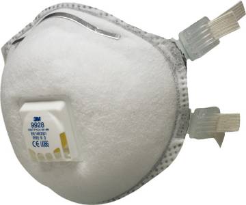3M 9925 FFP2 respiraator klapiga