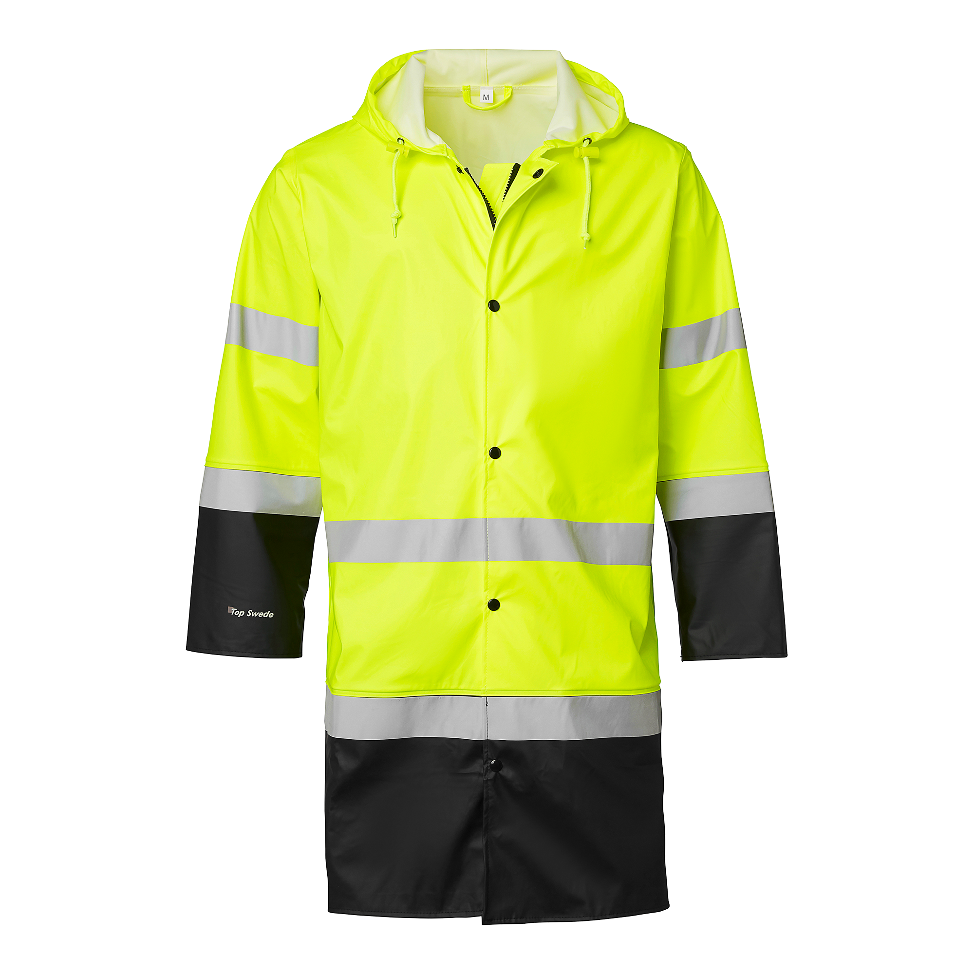 Top Swede 181 vihmamantel, Hi-Vis kollane/must 2XL
