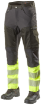 L.Brador 1073PB püksid stretš must/kollane D104