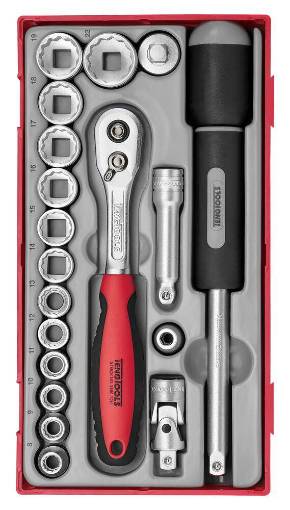 padrunvõtmete komplekt TT381912 3/8 Teng Tools