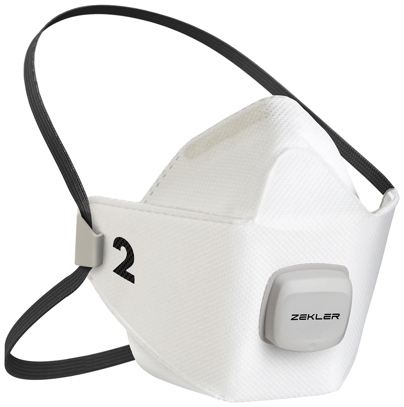 Zekler 1502V tolmumaskV FFP2V klapiga M/L (10)