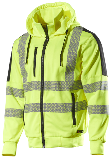 L.Brador 6123P dressipluus kapuutisga Hi-Vis kol L