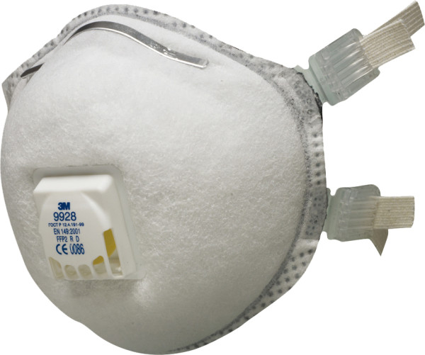 3M 9922 FFP2 respiraator klapiga