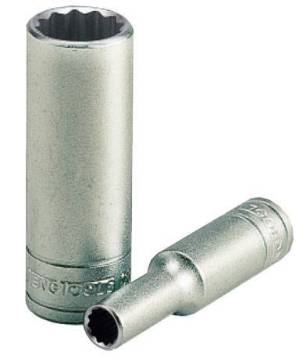 padrun pikk 1/4 10 mm 12-kant Teng Tools