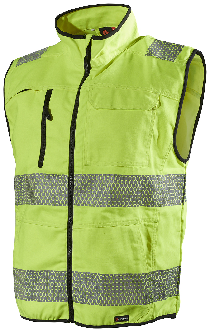 L.Brador 2041PB vest Hi-vis kollane L