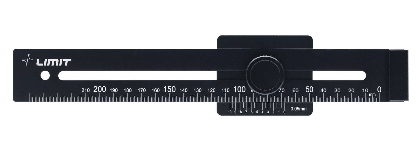 rööbits alumiinium MGB 300mm Limit