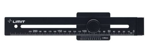 rööbits alumiinium MGB 300mm Limit