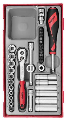 padrunvõtmete komplekt TT143512 1/4 Teng Tools