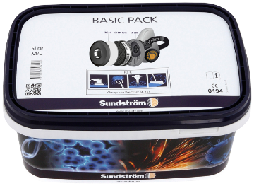 Sundström poolmaski stardikomplekt SR 900 M Basic Pack