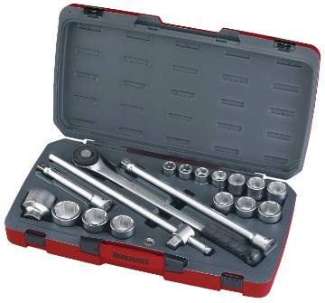 padrunvõtmete komplekt 18osaline 3/4″ TengTools T3418-6