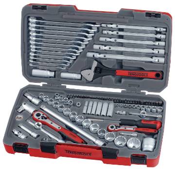1/4″,3/8″ &amp; 1/2″ padrunvõtmete komplekt TM106