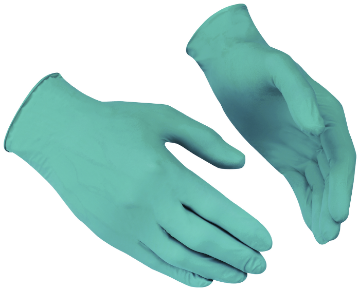 Guide 7014 PRO CHEM ühek.nitriilkinnas 0,13mm roheline 100tk/pk 7