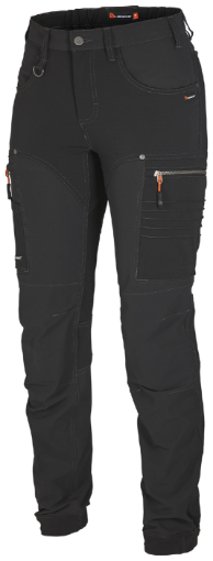 L.Brador 1030P-W Momentum 4-way strets naiste püksid must 34