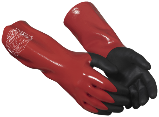 Guide 9510 XLNT kemikaalikaitsekinnas nitriil 7