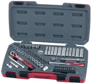 1/4″ padrunvõtmete komplekt T1460 TengTools