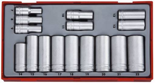 3/8″  pikkade padrunite komplekt TengTools TT3816