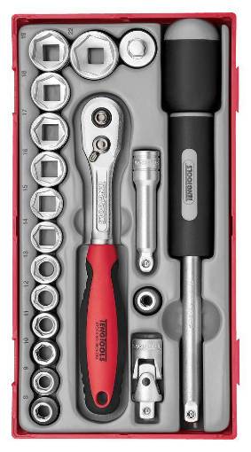 3/8″ padrunvõtmete komplekt TengTools' TT3819
