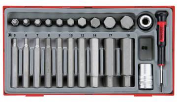 6-kantotsakute komplekt 1/2″ TTHEX23