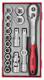 padrunikomplekt+ narre 1/2″ TT1218-6 18tk 10-24mm Teng Tools