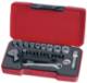padrunvõtmekomplekt 1/4″  23-osa T1423 TengTools