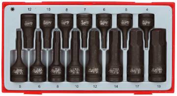 jõupadrunite komplekt TT9015HX TengTools