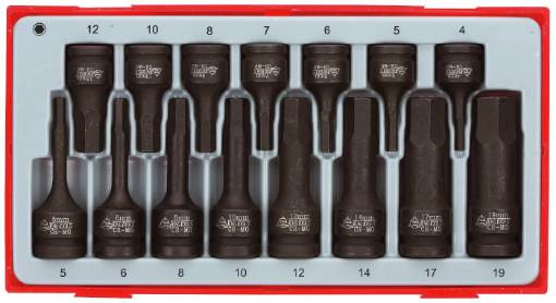 jõupadrunite komplekt TT9015HX TengTools