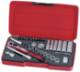 padrunvõtmete komplekt 36osaline 1/4″ TengTools T1436