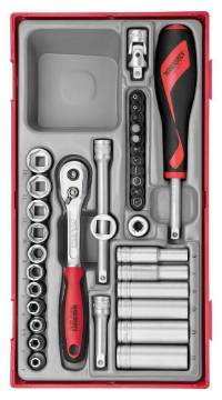 1/4″ padrunvõtmete komplekt TengTools TT1435