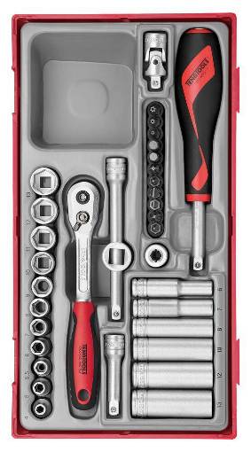 1/4″ padrunvõtmete komplekt TengTools TT1435
