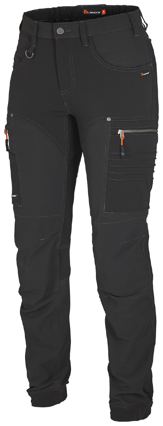 L.Brador 1030P-W Momentum 4-way strets naiste püksid must 36