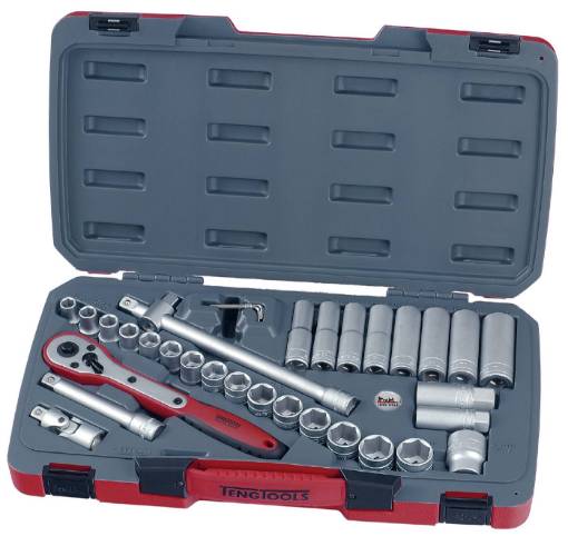 1/2″ padrunvõtmete komplekt T1234 TengTools