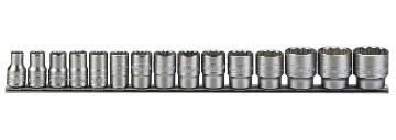 padrunikomplekt 1/2″ 15 osa M 1215 AF
