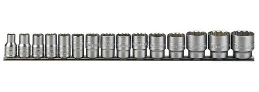 padrunikomplekt 1/2″ 15 osa M 1215 AF