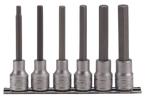 1/2″ pikkade sisekuuskantpadrunite komplekt M1211