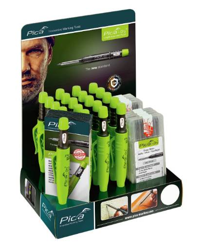 märkepliiatsite display Pica Dry Graphit