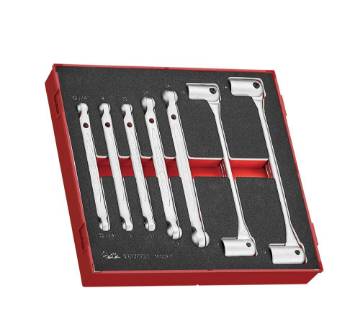 liigendpadrunvõtmete komplekt EVA 7 osa Teng Tools