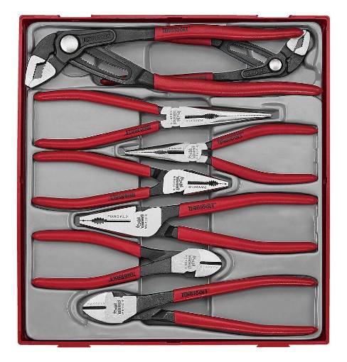 pvc-käepidametega tangide Q TT2 8-osaline komplekt TengTools
