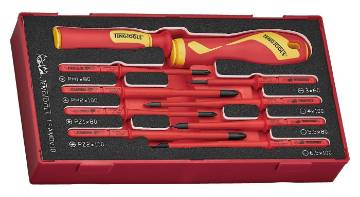 kruvitsakomplekt 1000V 10osal Teng Tools
