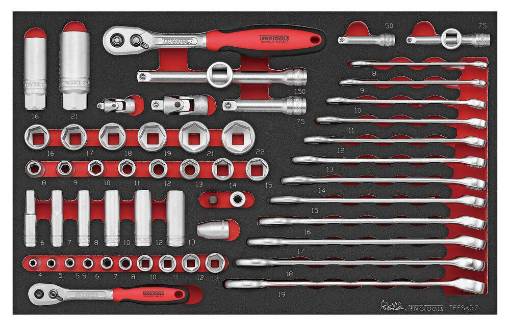 tööriistakomplekt TEFSK57 57osaline TengTools