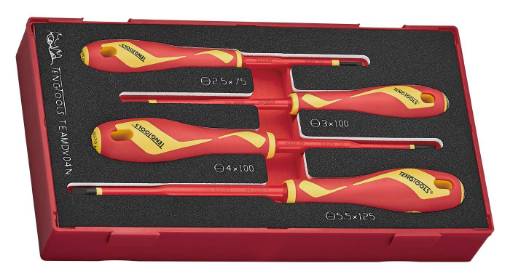kruvitsakomplekt 1000V 4osal Teng Tools