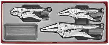 3osaline universaaltangide komplekt Teng Tools TTZVG03