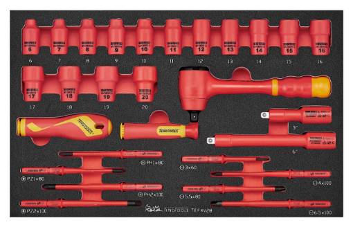 tööriistakomplekt 1000V 28osal Teng Tools