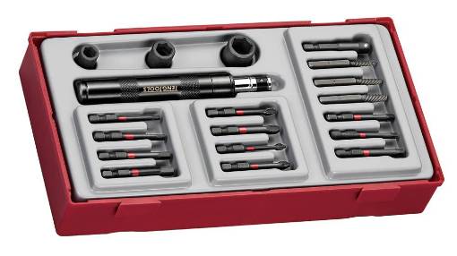 löökkruvitsakomplekt 19 osa Teng Tools