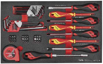 kruvitsakomplekt TEFMD54 54osaline TengTools