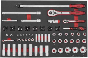 padrunvõtmekomplekt TTESK126 126osaline TengTools