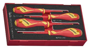 kruvitsakomplekt 1000V 4osal Teng Tools
